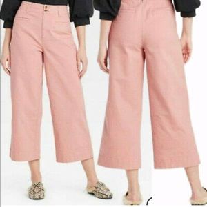 A new day high rise cropped wide leg pants